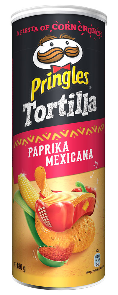 Pringles Tortilla Paprika Mexicana