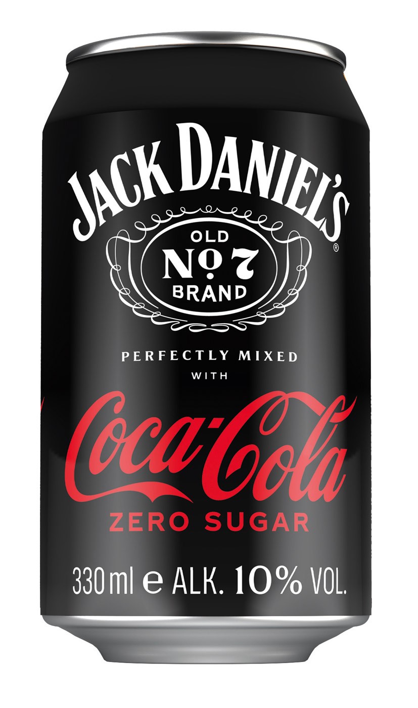 Jack Daniels & Coca-Cola Zero Sugar